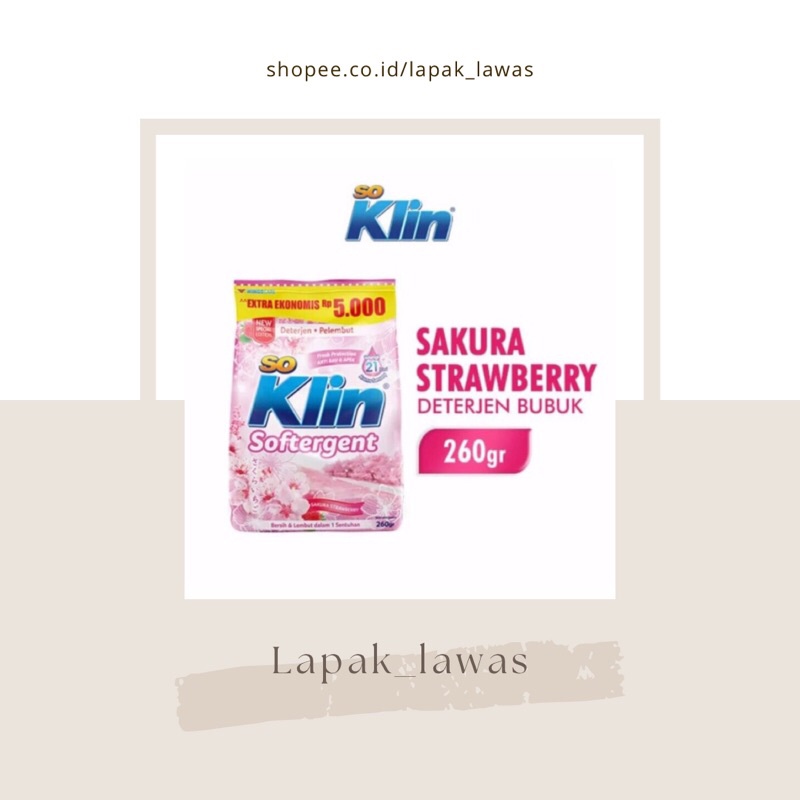 so klin detergen