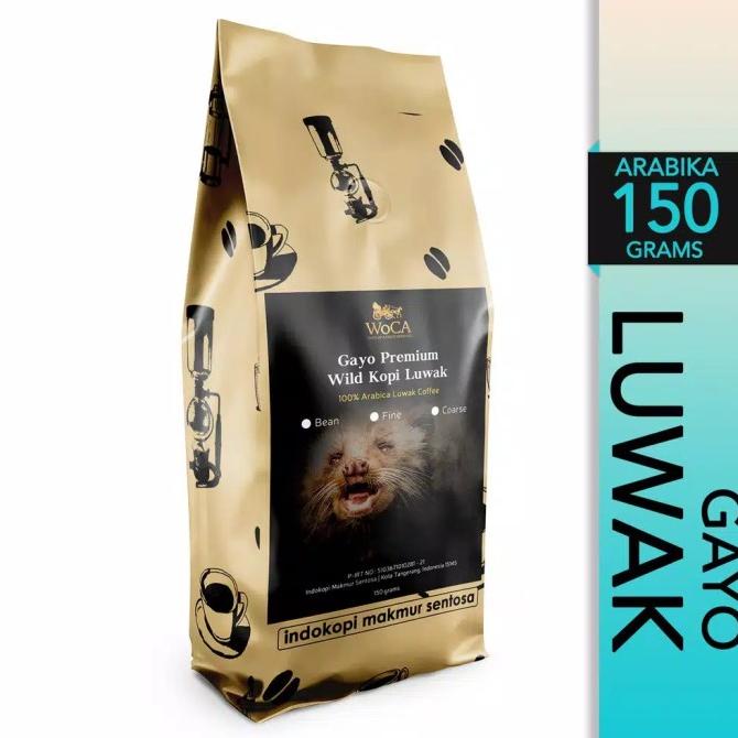 

WoCA Kopi Luwak Gayo 150 gram