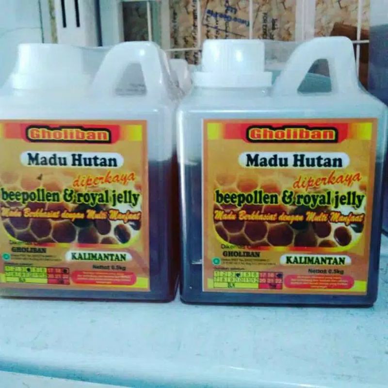 

Madu Hutan Kalimantan Gholiban 500 gram
