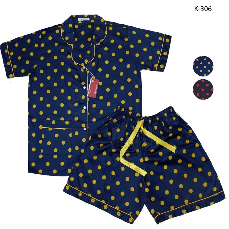 Baju Tidur Piyama Katun Jepang K-306