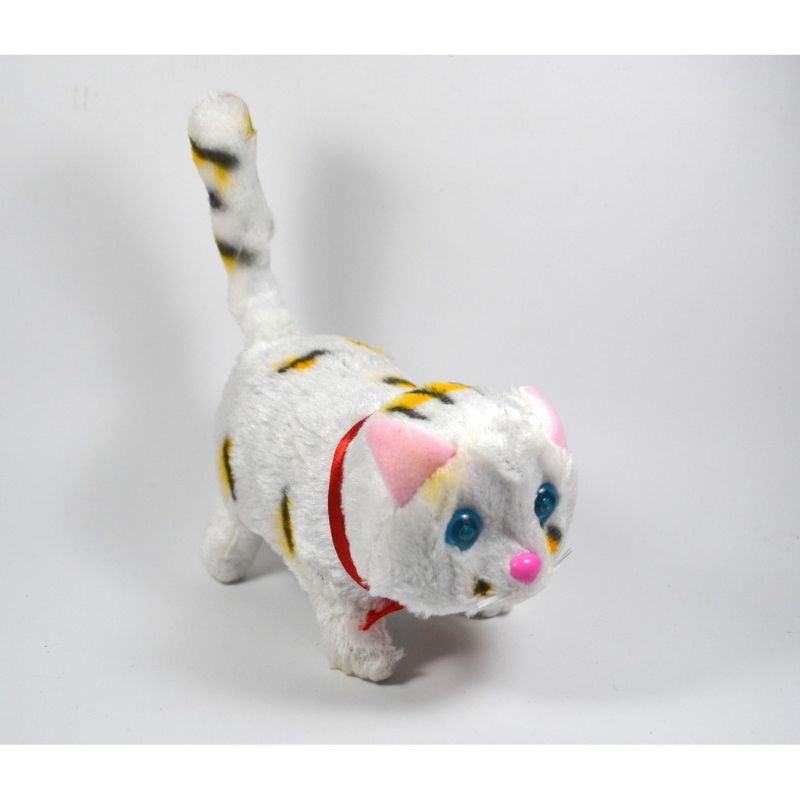 Mainan Boneka Kucing Bisa Berjalan Dan Bisa Nyala