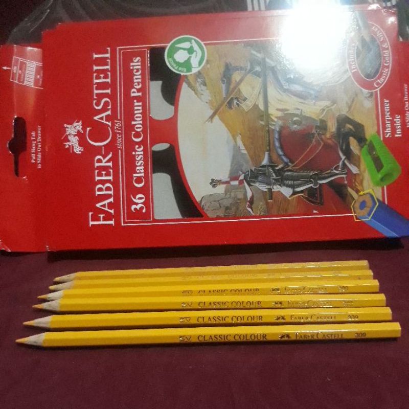 

PENSIL WARNA FABER-CASTELL SATUAN NO 309