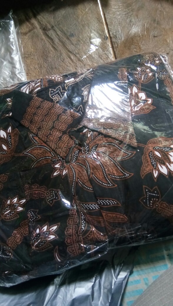 Batik Couple Keluarga Sania Ruffle Ori Ndoro Jowi Dnt Motif Manuk Tarung