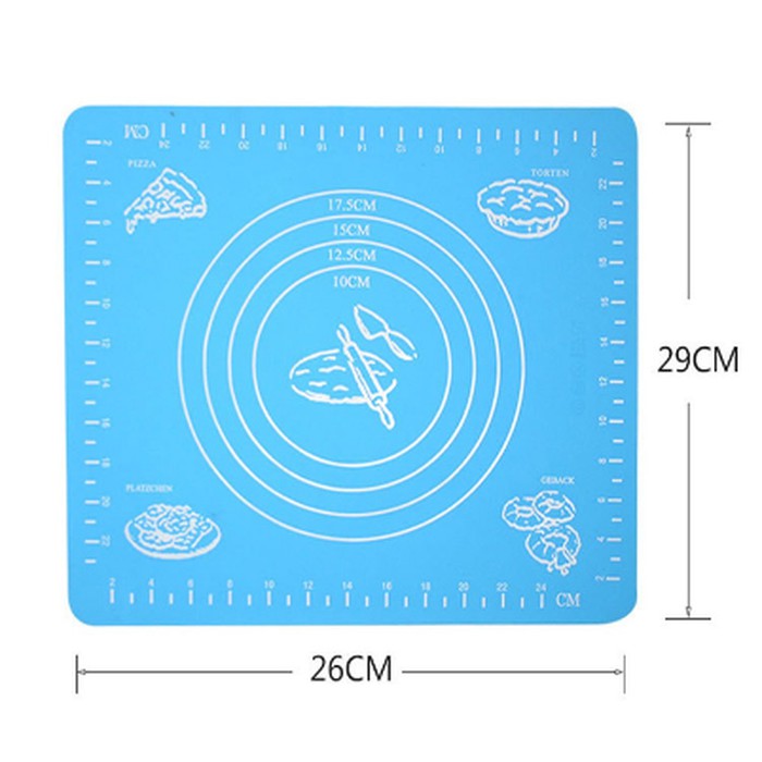 Rolling Fondant Mat - Alas untuk Merolling Fondant (29x26cm)