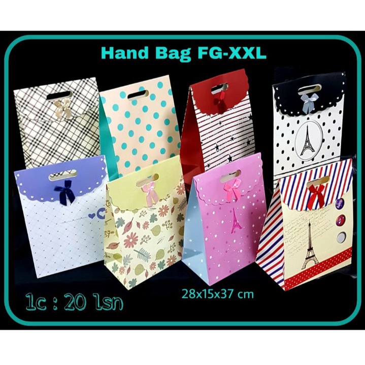 

AS888 - Paper Bag Motif/ Tas Kertas Kado/ Tas Ulang Tahun FG Uk. XXL SUPER JUMBO(28 x 15 x 37 cm)