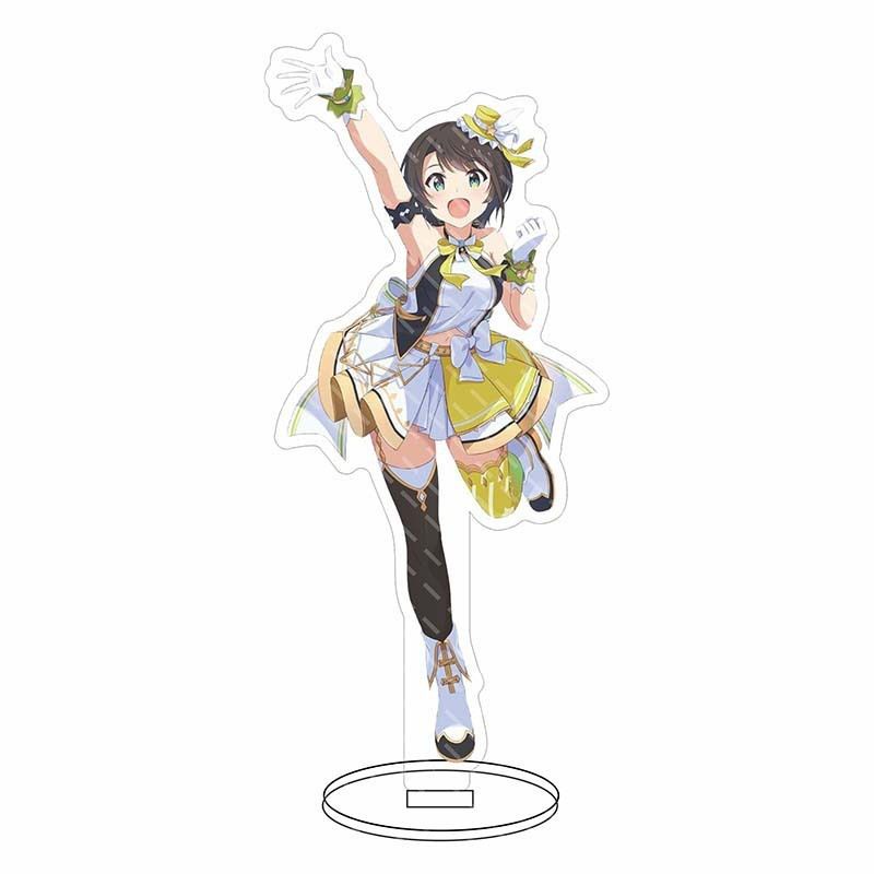 Hololive Vtuber Acrylic Bracket Model Board Fubuki Okayu Ayame Mio Subaru Matsuri Standing Desktop Collection