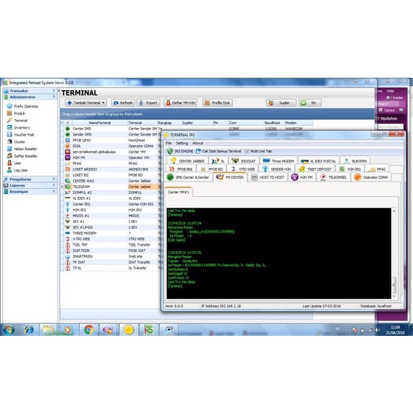 Software Server Plusa Irs 6 .12 Murah