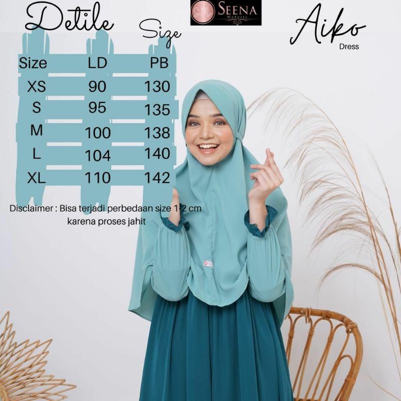 Aiko Dress by Seena Modesty