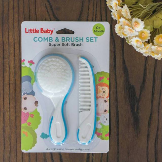 Little Baby Comb &amp; Brush Set Sisir Bayi CB818