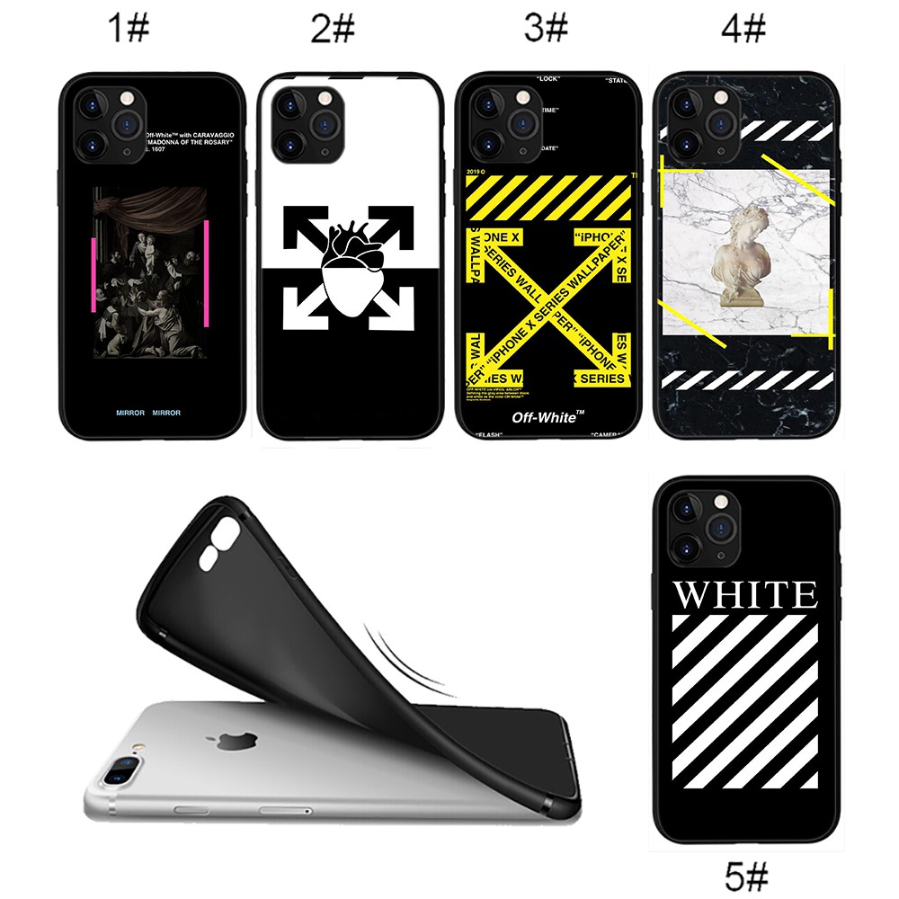 Jual Iphone 12 Mini 11 Pro Max 12mini Casing Soft Case Lua72 Off White Shopee Indonesia