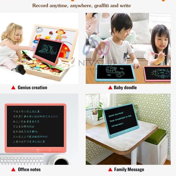 

(READY!) NIVALIS JAKARTA PAPAN TULIS GAMBAR ANAK MULTIFUNGSI LCD 8.5 INCI PAPAN TULIS HAPUS BOARD DIGITAL LCD WRITING TABLET