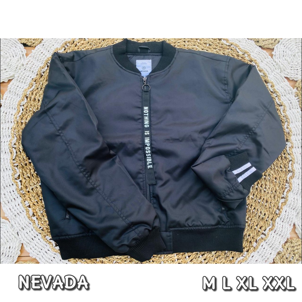 JAKET NEVADA HITAM