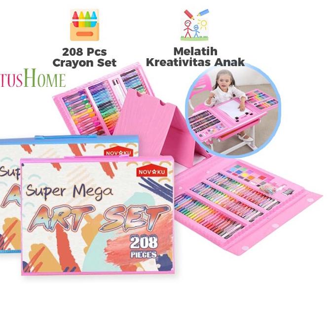 

Stok Banyak LBPTU [PROMO] Crayon Set 208pcs / Krayon Mewarnai Anak 208pcs / Pensil Warna Set 208pcs 79 Terupdate