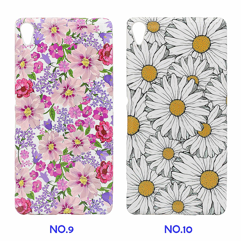 Soft Case Fancy Sony Xperia XA Ultra Aru Original Motif Bunga