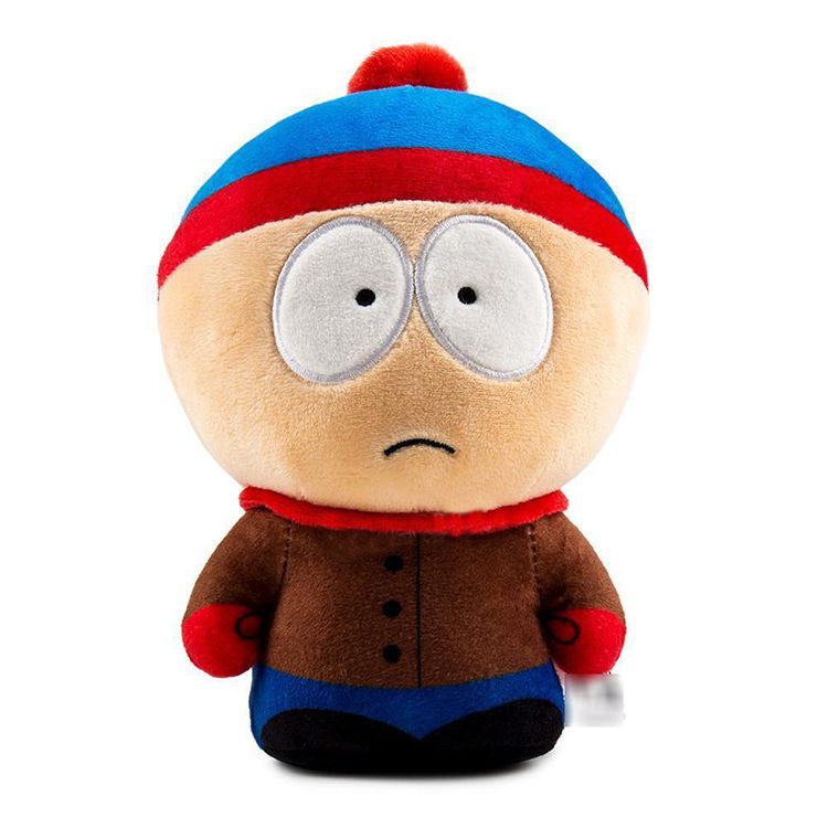 20 cm South Park Mainan Mewah Kartun Boneka Mewah Stan Kyle Kenny Cartman Plush Bantal Peluche Mainan Anak Hadiah Ulang Tahun