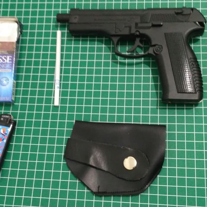 KOREK API MODEL PISTOL BARETTA ASLI BISA KOKANG - PENCETAN EMPUK - BAGUS - MURAH