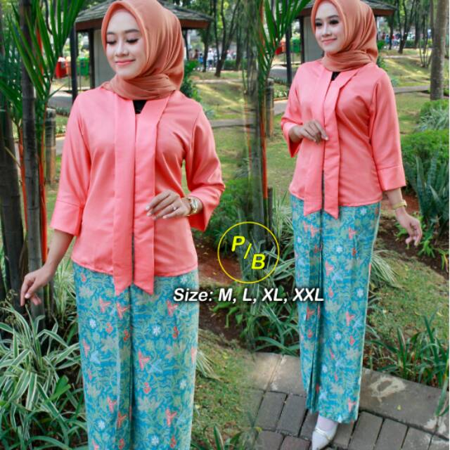 Setelan floy karmila (atasan + rok span)