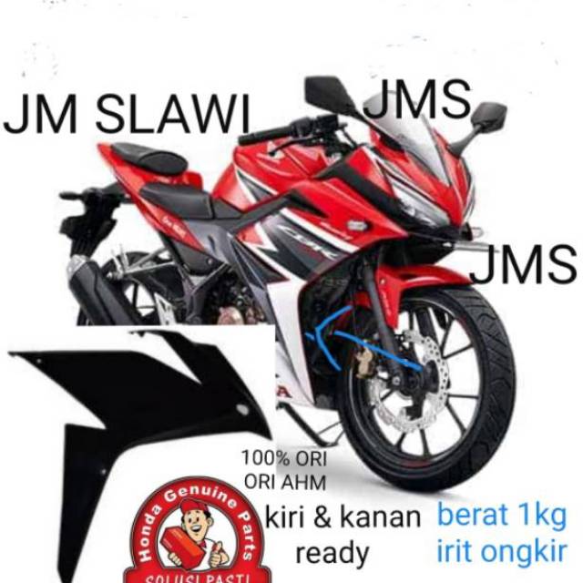 fairing depan atau sayap depan new cbr 150  ori ahm