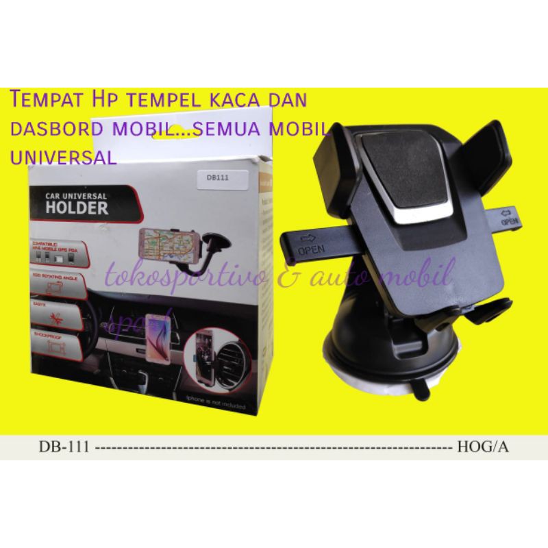 Holder HP / Tempat HP / CAR phone holder Mobil universal model tempel kaca dan dashboard interior