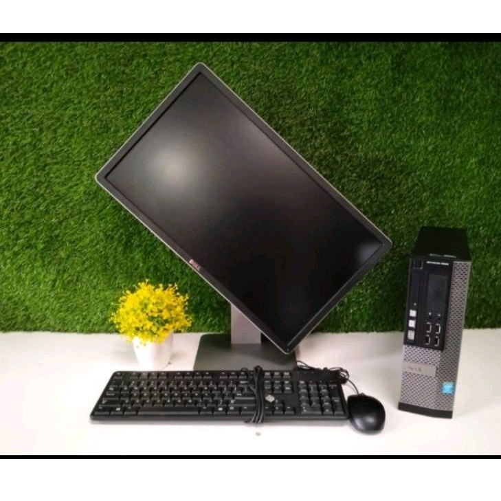 Paketan PC DELL 9020 i5 Gen 4 Ram 4 GB HDD 500 GB + Monitor Dell 23''