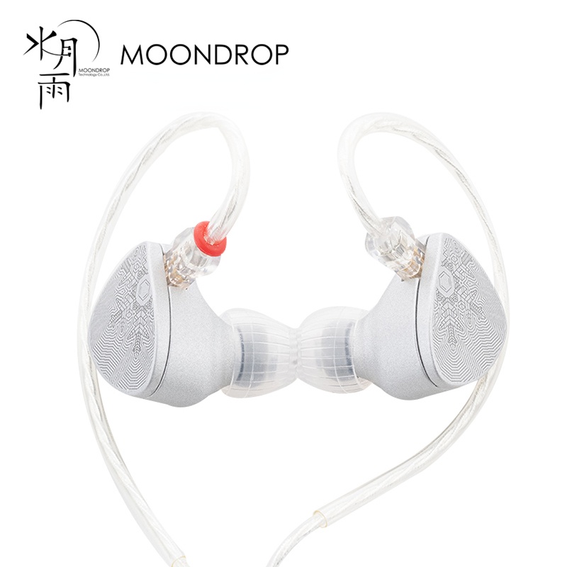 Moondrop ARIA Snow Headset In-Ear Dinamis LCP Diafragma