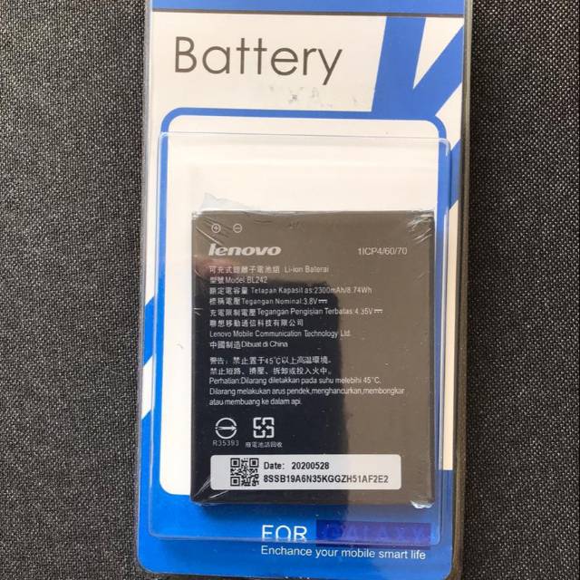 (TWS) Baterai Batre Battery Original Lenovo A6000/A6600