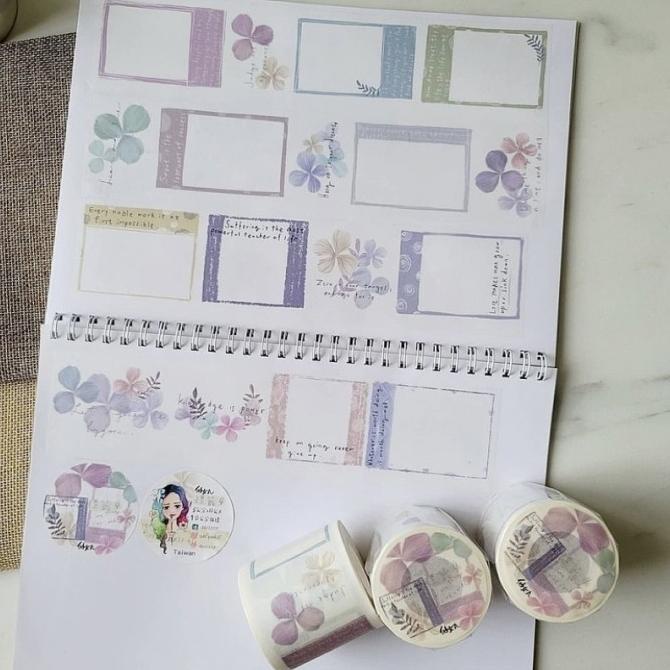 

(BISA COD) Fairy Maru Label Washi Tape BERGARANSI Kode 864