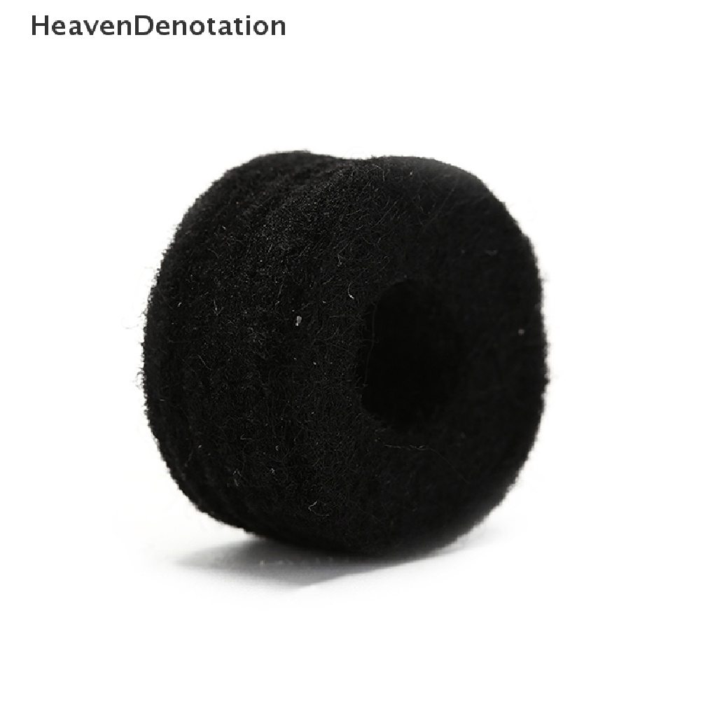 [HeavenDenotation] 10PCS Drum Kit Cymbal Felt Pads Percussion Accessories Kit Pad Protection Effect