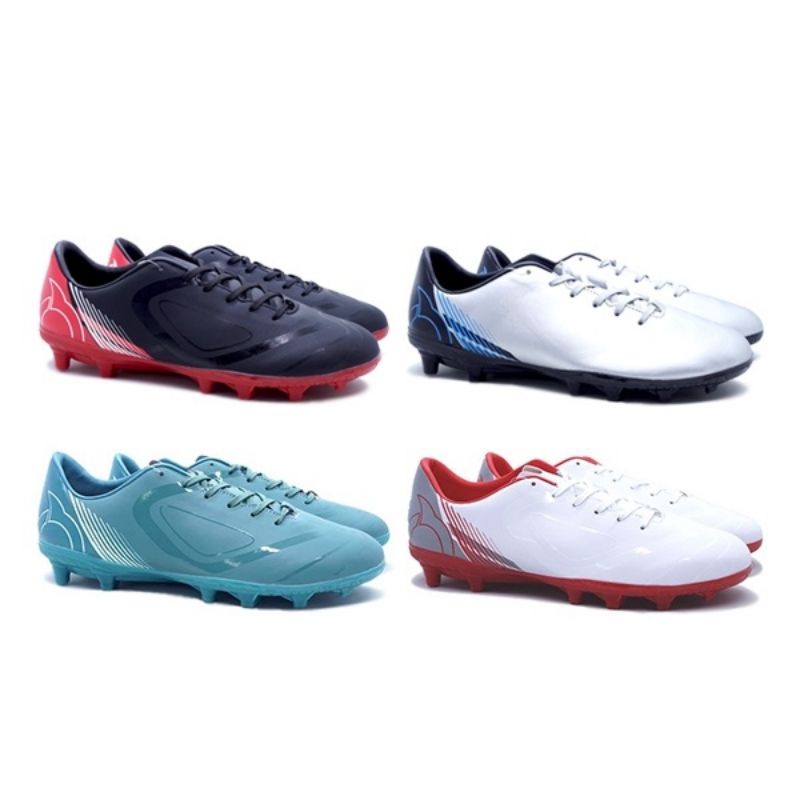 Sepatu Sepak Bola Ortuseight Vulcan FG - Black White Green Original Ortus