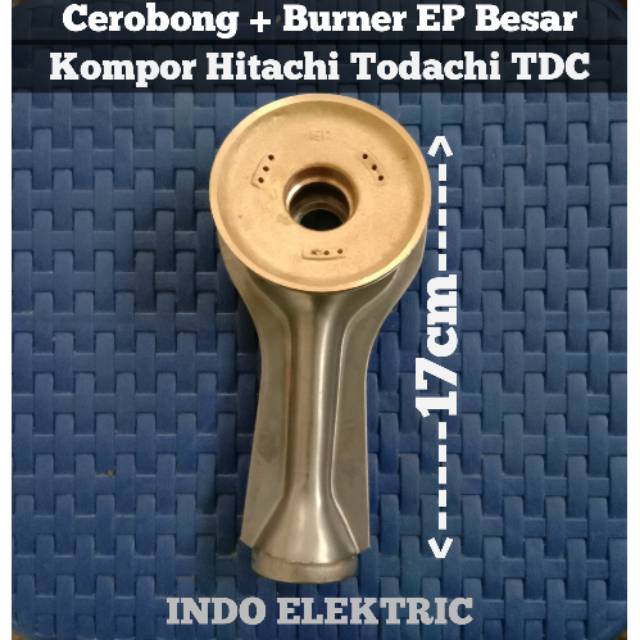 CEROBONG BURNER KUNINGAN EP KOMPOR GAS TDC HITACHI TODACHI