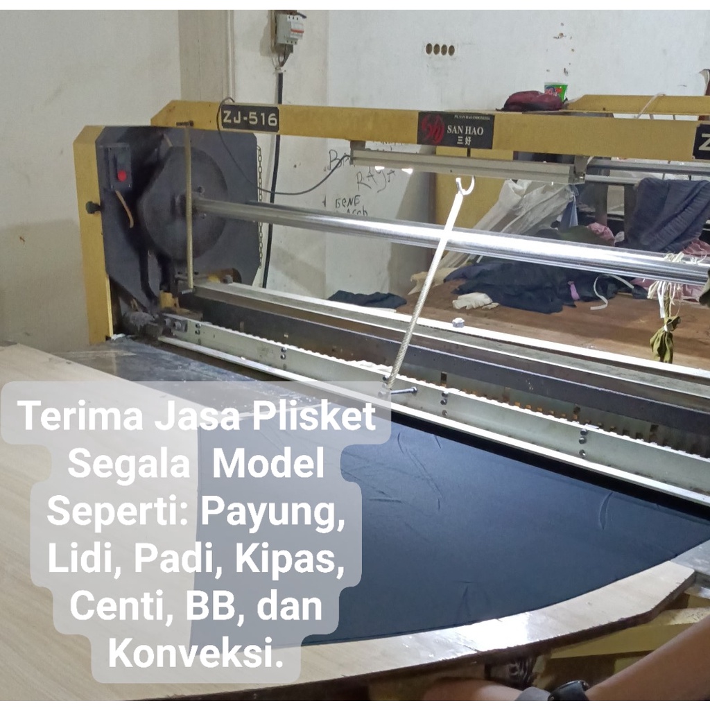 Jasa Plisket Berbagai Model Dan Konveksi