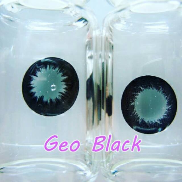 

(2) SOFTLENS GEO CIRCLE BLACK