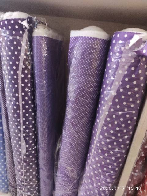 KATUN POLKADOT JEPANG HALUS