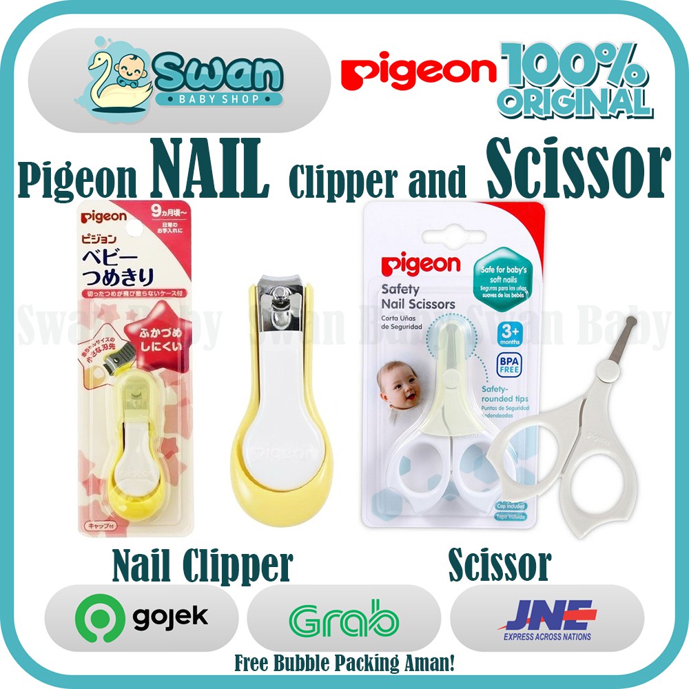 Pigeon Nail Clipper and Nail Scissor for Baby / Gunting Kuku Bayi