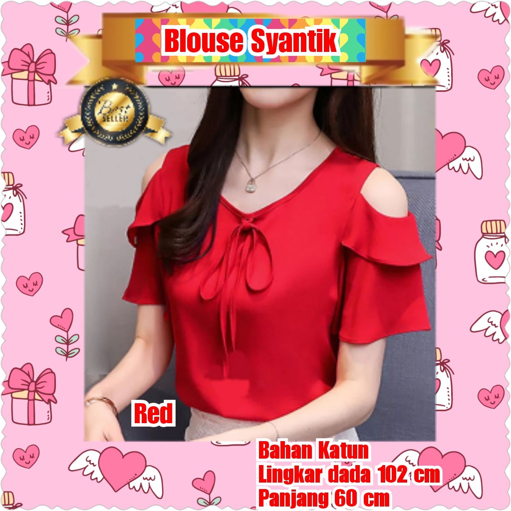 BLOUSE SYANTIK / TERMURAH / KONDANGAN / PESTA