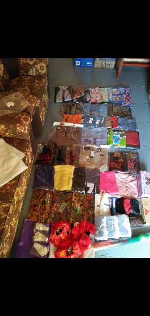 Maura Couple - Sania Ruffle Batik Couple