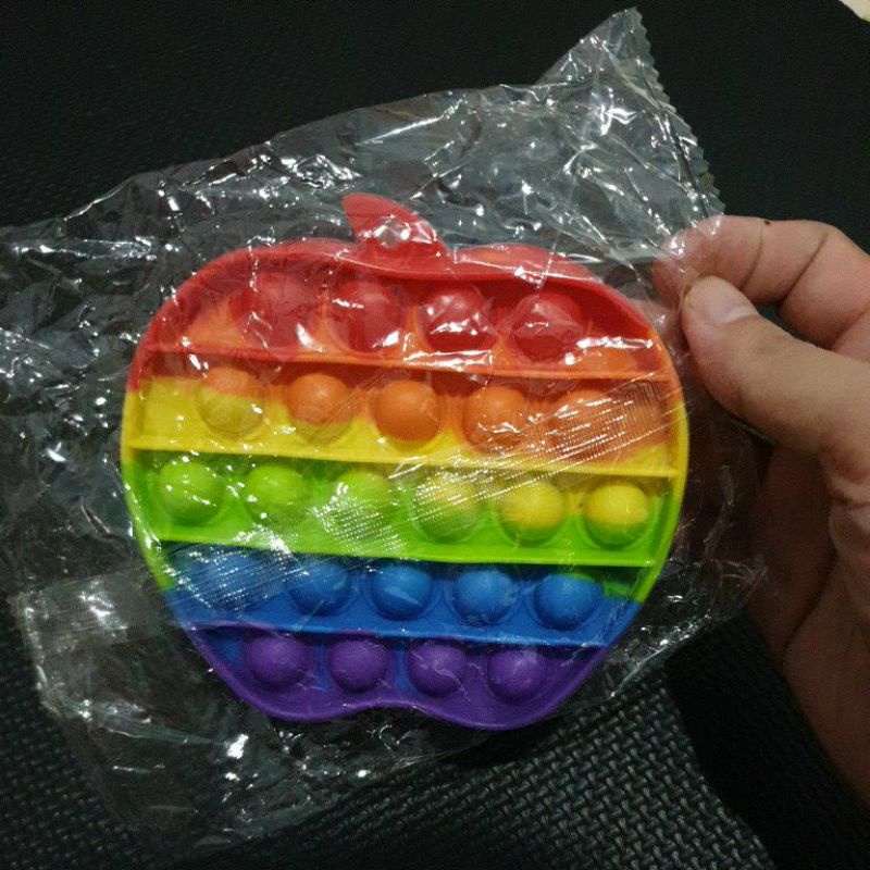 [50+ Model Pop It] POP IT ALL VARIANT | Popit Rainbow Macaron Sugus UV Colorful-Apel Rainbow