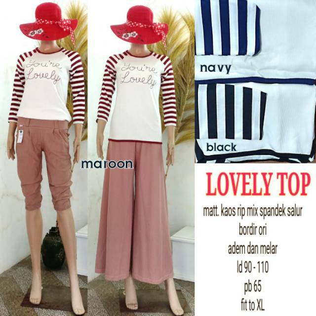 LOVELY KAOS REGLAN  Matt Kaos Rip Import Mix Spandek Salur, Bordir Ori ,Ori Mixit , Fit to XL