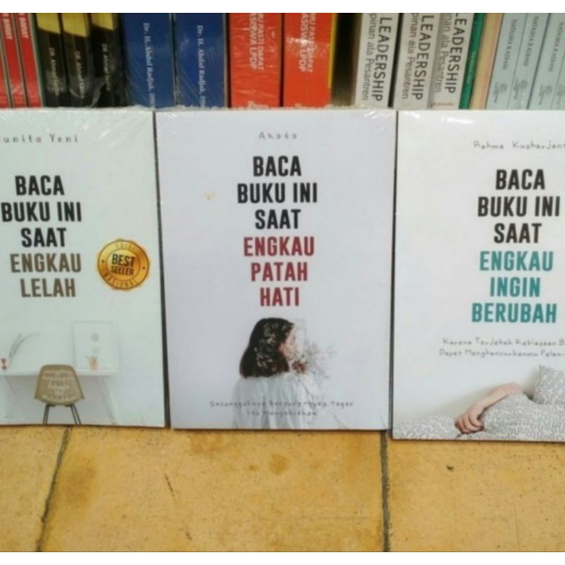 1 PAKET 3 BUKU BEST SELLER BUKU MOTIVASI KERTAS BOOKPAPER-1