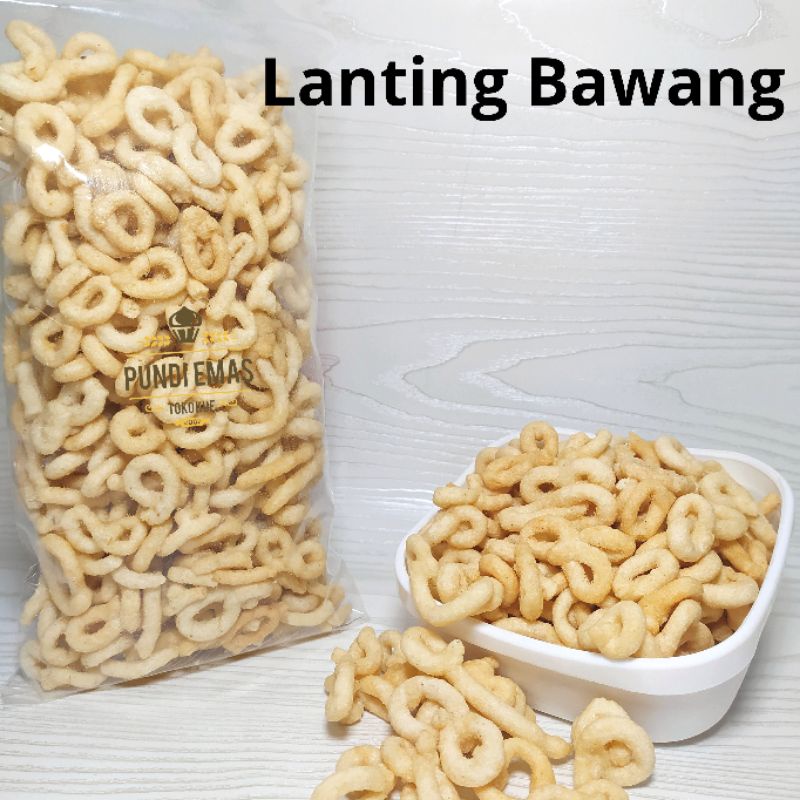 Lanting Bawang 1Kg Khas Kebumen Garing Gurih Dan Renyah