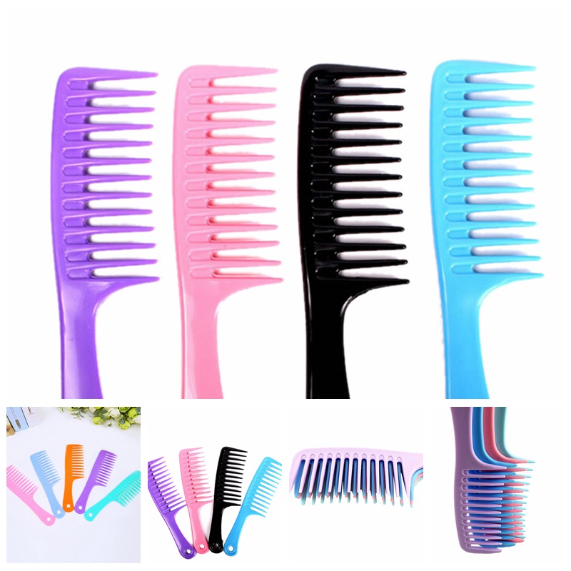 Sisir Rambut anti Statis Bahan Plastik Untuk Salon