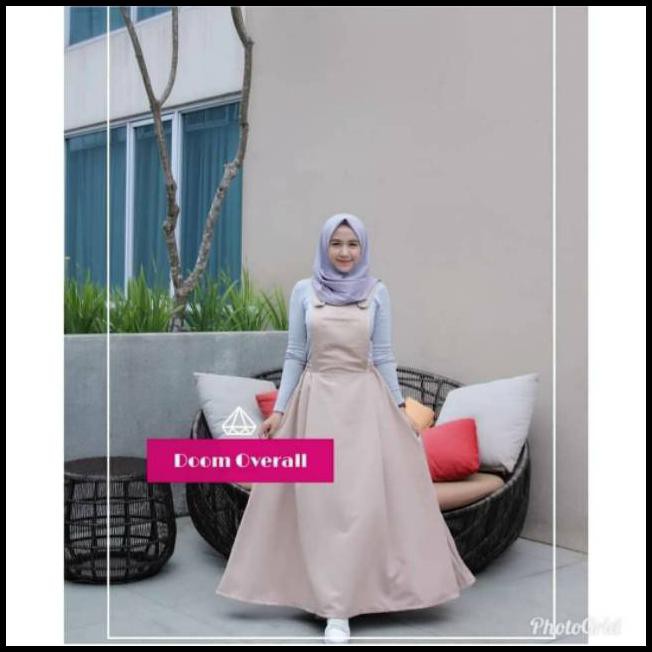 Kekinian Overall Wanita Baju Kodok Abg Remaja