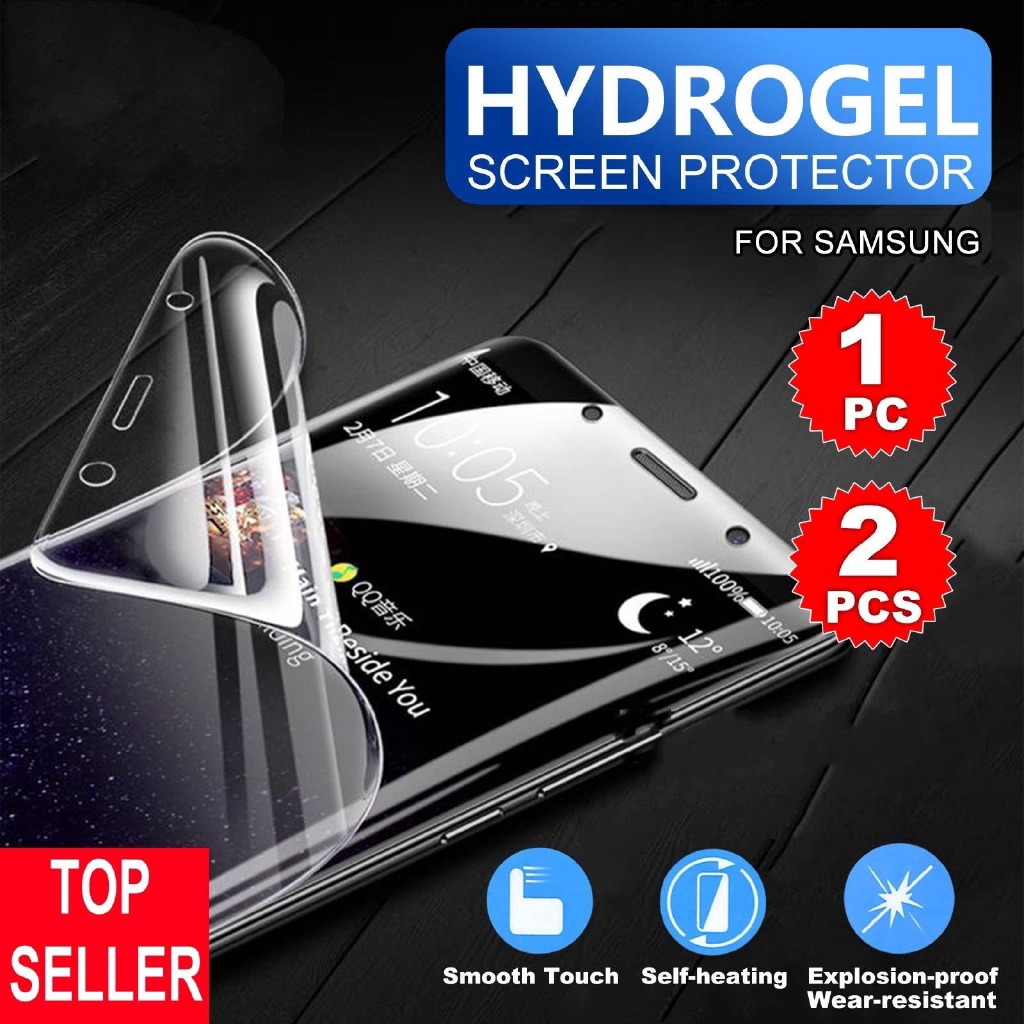 For 2PCS Samsung Galaxy S9 S8 Plus Note 8 9 HYDROGEL AQUA Crystal Screen Protector