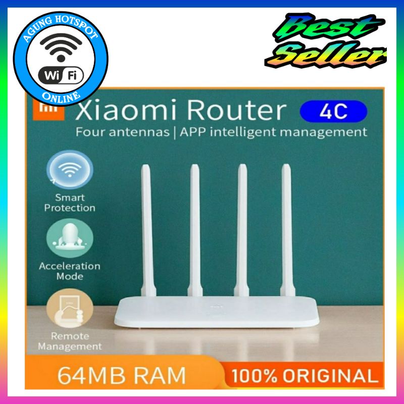 Xiaomi Mi 4C Mi Wifi Wireless Router Wifi 2.4GHz 300Mbps 4AC MiWifi