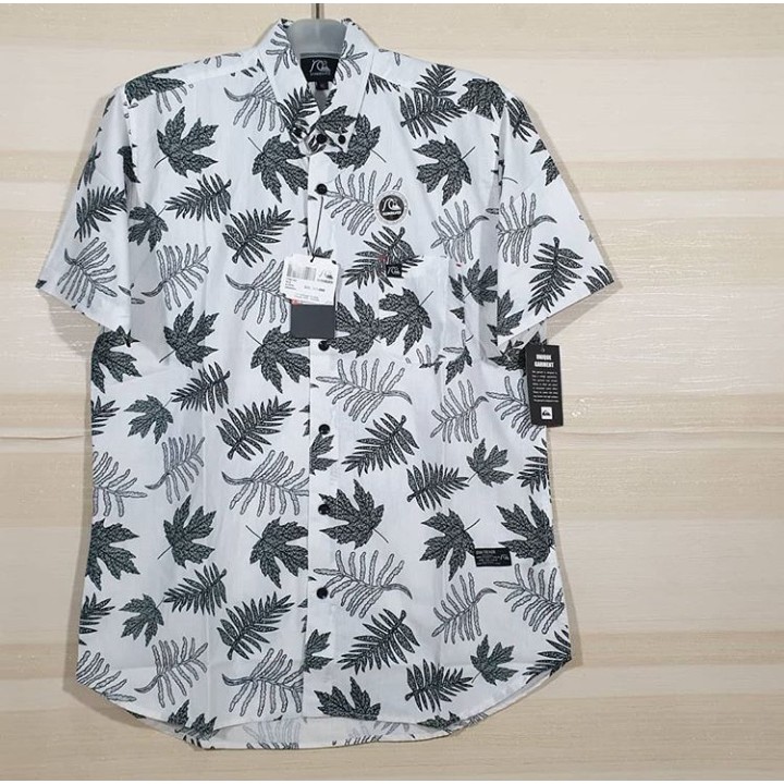 Kemeja Pria QUICK SILVER BLACK SURF THREE SECOND