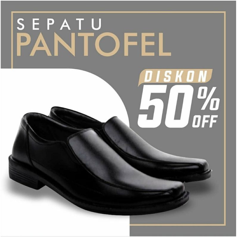 Sepatu Pantofel Formal Pria Kualitas premium Pantofel Hitam Pria Sepatu Fantofel Kulit Kerja