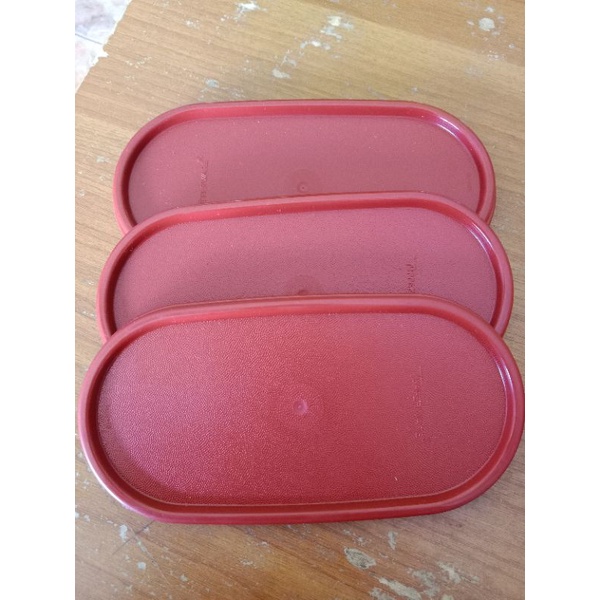 tutup ss oval 1 model lama seal tupperware