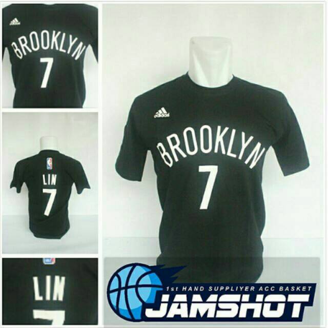 KAOS BASKET  TSHIRT ADIDAS JEREMY LIN - BROOKLYN