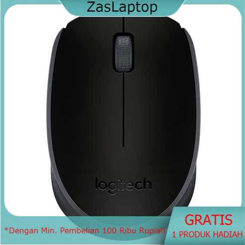Logitech Wireless USB Mouse TANPA KABEL- M170