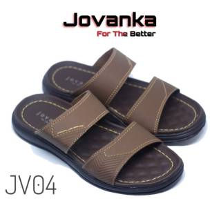  SANDAL  CASUAL JOVANKA JV04 ORIGINAL PRIA  MODEL TERBARU  